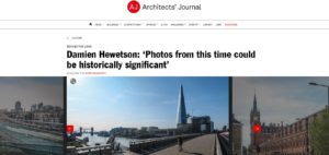 Damien Hewetson featured in Architects' Journal